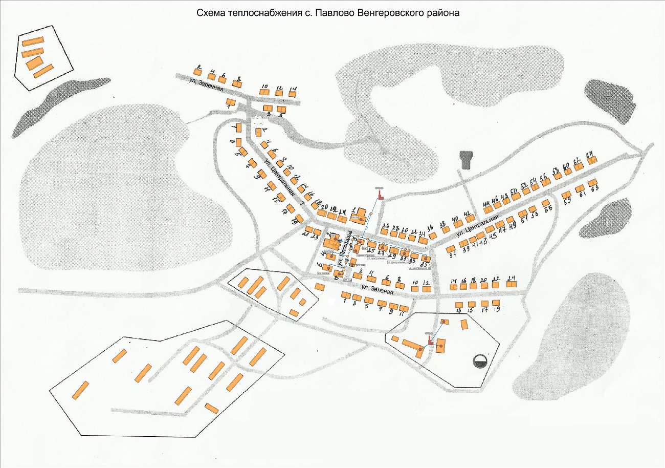 Схема теплоснабжения самары